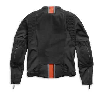 HARLEY-DAVIDSON MENS H-D BRAWLER MIXED MEDIA JACKET