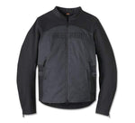 HARLEY-DAVIDSON WOMENS WILLIE G SKULL GRAPHIC TRIPLE VENT SYSTEM 2.0 TEXTILE RIDING JACKET