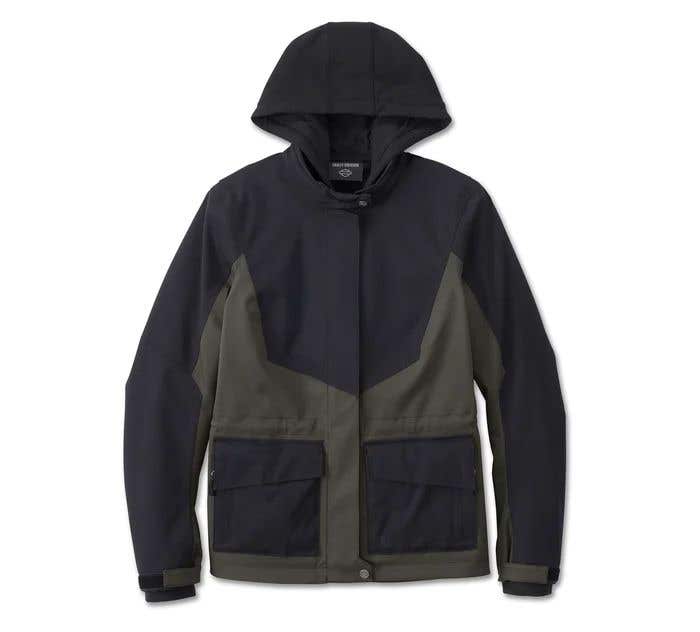 HARLEY-DAVIDSON WOMENS UNION 3-IN-1 TEXTILE JACKET