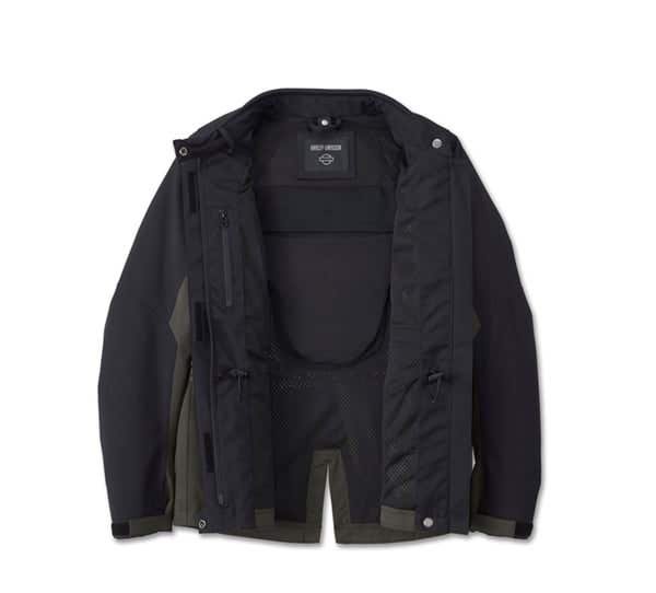 HARLEY-DAVIDSON WOMENS UNION 3-IN-1 TEXTILE JACKET