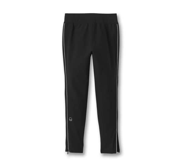 HARLEY-DAVIDSON WOMENS WILLIE G SKULL GRAPHIC SKINNY RIDING PANT
