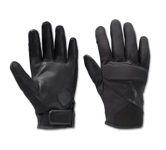 HARLEY-DAVIDSON WOMENS CAMBRIA TEXTILE GLOVES