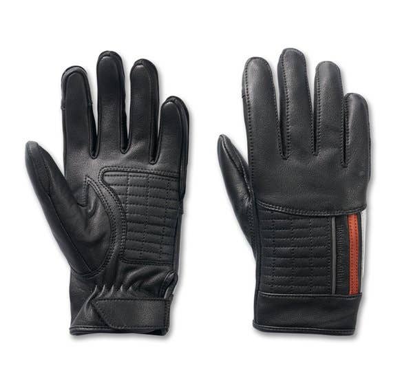 HARLEY-DAVIDSON WOMENS SOUTH SHORE LEATHER GLOVES