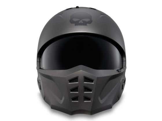 HARLEY-DAVIDSON PILOT II 2-IN-1 HELMET MATTE
