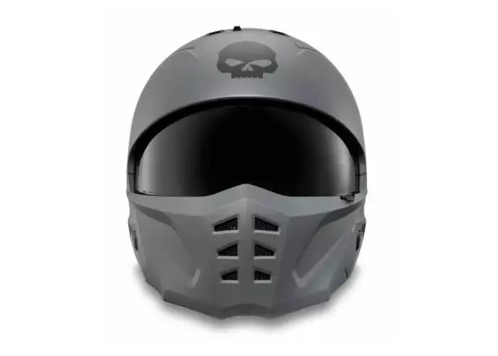 Harley-Davidson Pilot II 2-in-1 Helmet – Matte Finish, Dual-Wear Motorcycle Helmet