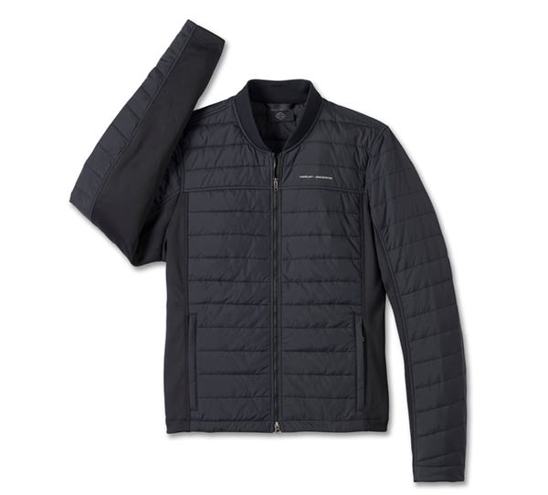 HARLEY-DAVIDSON MENS FLEX LAYERING SYSTEM LIGHTWEIGHT MID LAYER