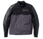 HARLEY-DAVIDSON MENS SHERIDAN SWITCHBACK LITE MIXED MEDIA JACKET
