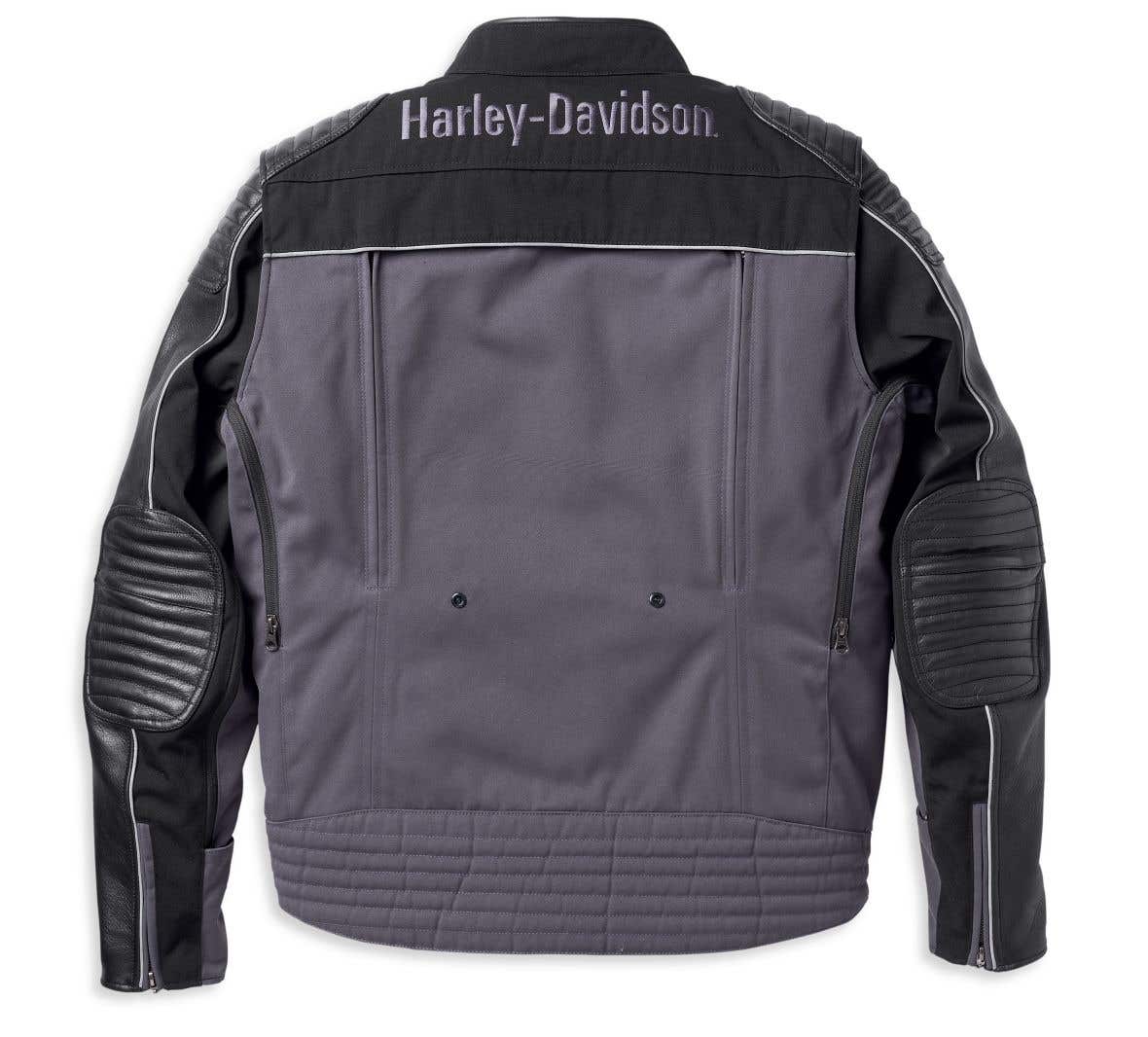 HARLEY-DAVIDSON MENS SHERIDAN SWITCHBACK LITE MIXED MEDIA JACKET