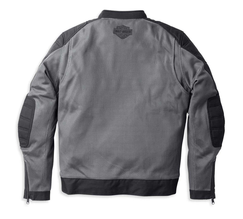 HARLEY-DAVIDSON MENS ZEPHYR MESH JACKET WITH ZIP-OUT LINER