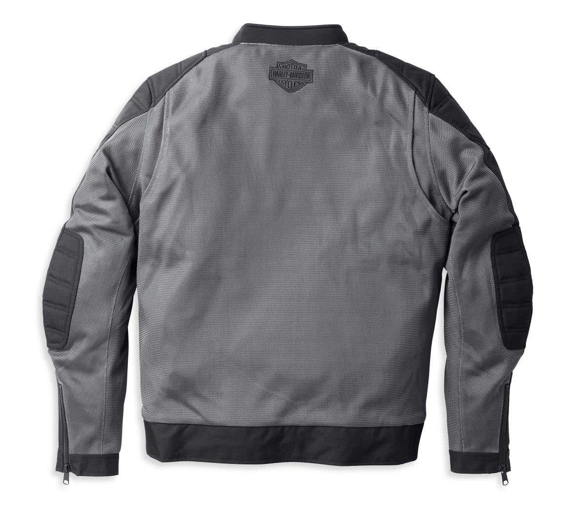 HARLEY-DAVIDSON MENS ZEPHYR MESH JACKET WITH ZIP-OUT LINER