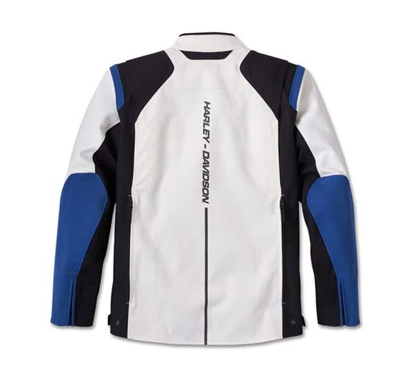 HARLEY-DAVIDSON MENS PILEDRIVER 2.0 SNAPTAB TEXTILE RIDING JACKET