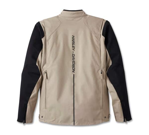 HARLEY-DAVIDSON MENS PILEDRIVER 2.0 SNAPTAB TEXTILE RIDING JACKET