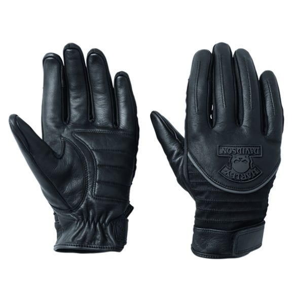 HARLEY-DAVIDSON MENS MIXED MEDIA GLOVES