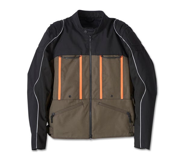 HARLEY-DAVIDSON MENS VENTILATOR SWITCHBACK LITE RIDING JACKET
