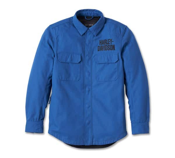 HARLEY-DAVIDSON MENS OPERATIVE RIDING SHIRT JACKET