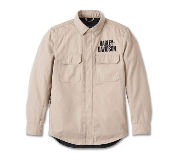 HARLEY-DAVIDSON MENS OPERATIVE RIDING SHIRT JACKET