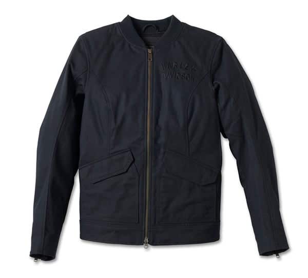 HARLEY-DAVIDSON WOMENS FLEX LAYERING SYSTEM BOMBER RIDING JACKET OUTER LAYER