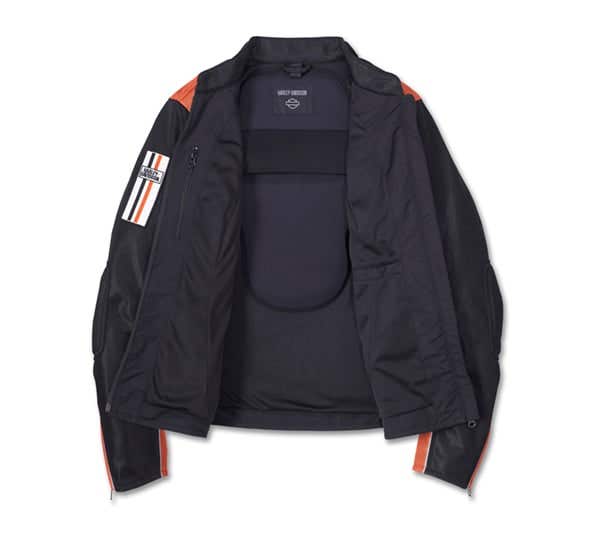 HARLEY-DAVIDSON WOMENS CORA MESH 2.0 RIDING 3-IN-1 JACKET W/ ARMOR POCKETS