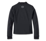 HARLEY-DAVIDSON WOMENS FLEX LAYERING SYSTEM WINDPROOF MID LAYER