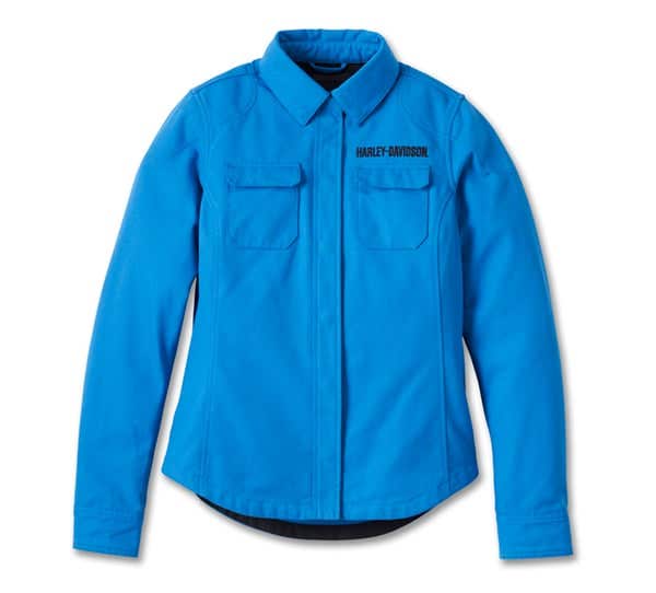 HARLEY-DAVIDSON WOMENS OPERATIVE RIDING SHIRT JACKET