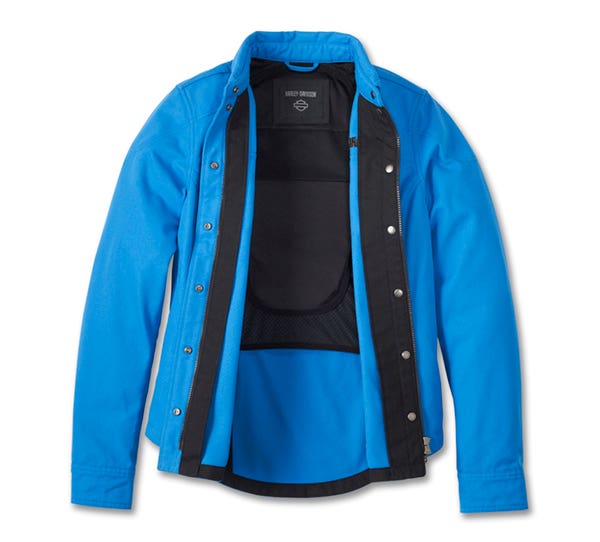 HARLEY-DAVIDSON WOMENS OPERATIVE RIDING SHIRT JACKET
