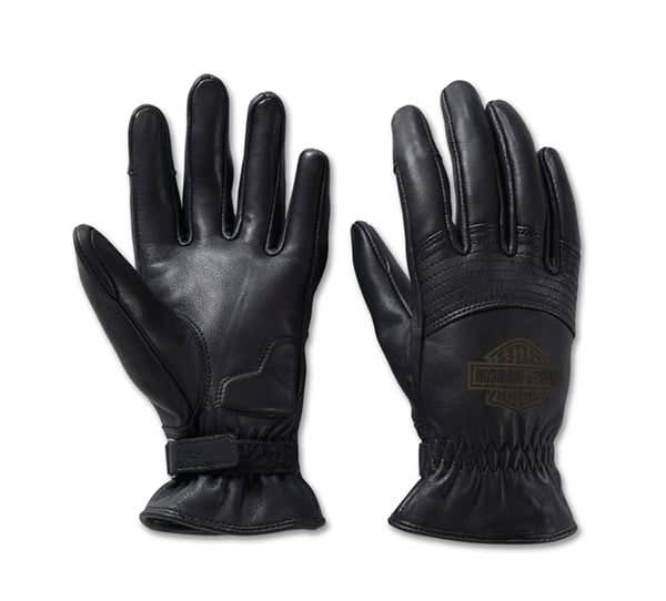 HARLEY-DAVIDSON WOMENS HELM LEATHER WORK GLOVES