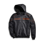 HARLEY-DAVIDSON MENS IDYLL WINDPROOF SOFT SHELL JACKET