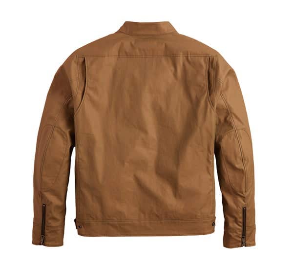 HARLEY-DAVIDSON MENS ROADSIDE H-D ADV WAXED RIDING JACKET