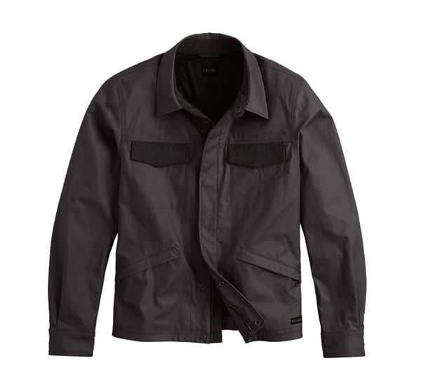 HARLEY-DAVIDSON MENS OVERLOOK H-D ADV WAXED RIDING JACKET