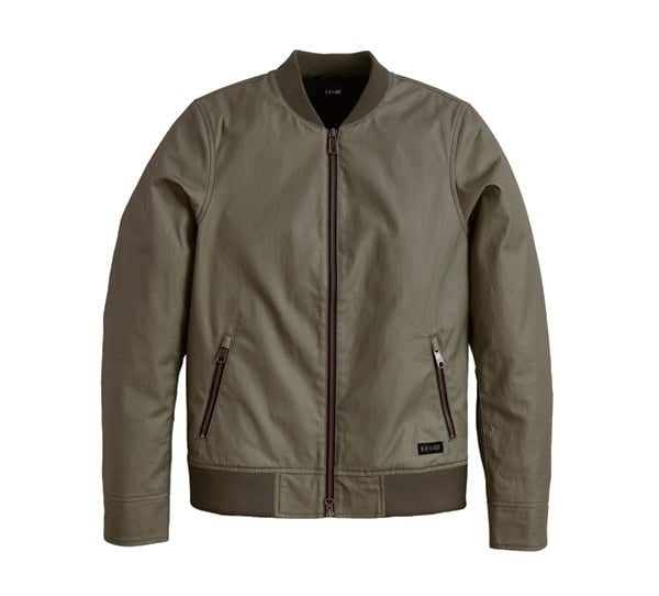 HARLEY-DAVIDSON WOMENS MERCER H-D ADV BOMBER WAXED RIDING JACKET