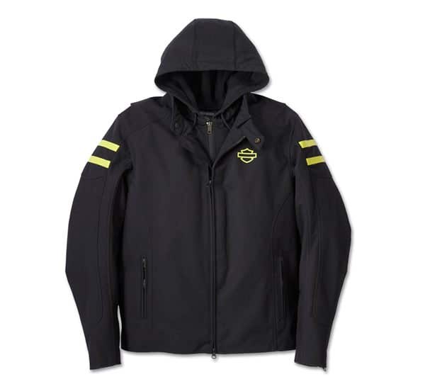 HARLEY-DAVIDSON MENS OVATION 3-IN-1 TEXTILE RIDING JACKET