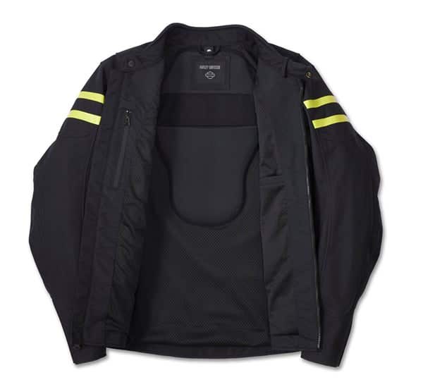 HARLEY-DAVIDSON MENS OVATION 3-IN-1 TEXTILE RIDING JACKET