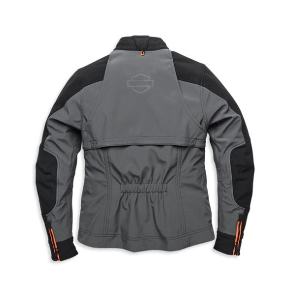 HARLEY-DAVIDSON WOMENS NEW HORIZON WINDPROOF SOFTSHELL JACKET