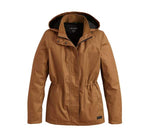 HARLEY-DAVIDSON WOMENS PANORAMA H-D ADV WAXED HOODED RIDING JACKET