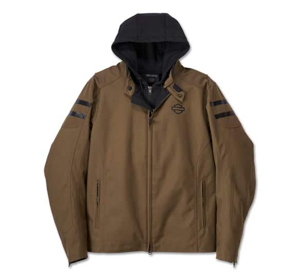 HARLEY-DAVIDSON MENS OVATION 3-IN-1 TEXTILE RIDING JACKET