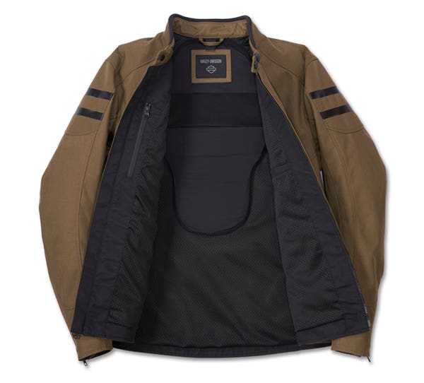 HARLEY-DAVIDSON MENS OVATION 3-IN-1 TEXTILE RIDING JACKET
