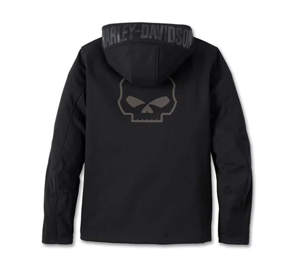 HARLEY-DAVIDSON MENS DEFLECTOR 2.0 HOODED RIDING FLEECE