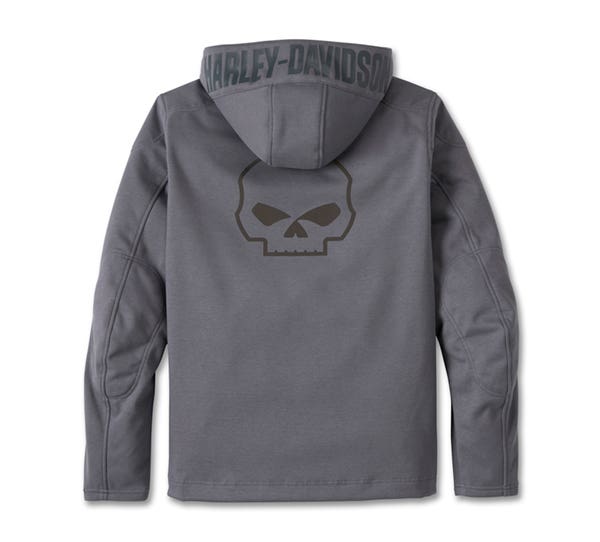 HARLEY-DAVIDSON MENS DEFLECTOR 2.0 HOODED RIDING FLEECE