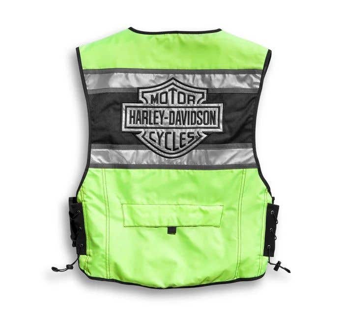 HARLEY-DAVIDSON MENS HI-VIS VEST