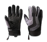 HARLEY-DAVIDSON MENS DYNA KNIT MIXED MEDIA GLOVES
