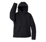 HARLEY-DAVIDSON WOMENS DEFLECTOR 2.0 HOODED RIDING FLEECE