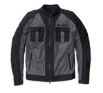 HARLEY-DAVIDSON WOMENS ZEPHYR MESH JACKET WITH ZIP-OUT LINER