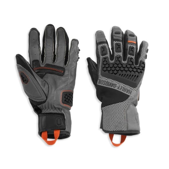 HARLEY-DAVIDSON MENS GRIT ADVENTURE GLOVES