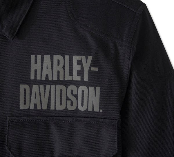 HARLEY-DAVIDSON MENS OPERATIVE 2.0 RIDING SHIRT JACKET