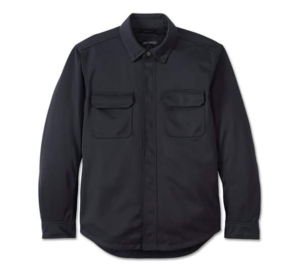 HARLEY-DAVIDSON MENS OPERATIVE MESH RIDING SHIRT JACKET