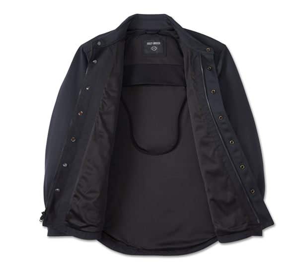 HARLEY-DAVIDSON MENS OPERATIVE MESH RIDING SHIRT JACKET