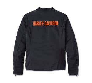 HARLEY-DAVIDSON MENS ZEPHYR 2.0 MESH RIDING JACKET