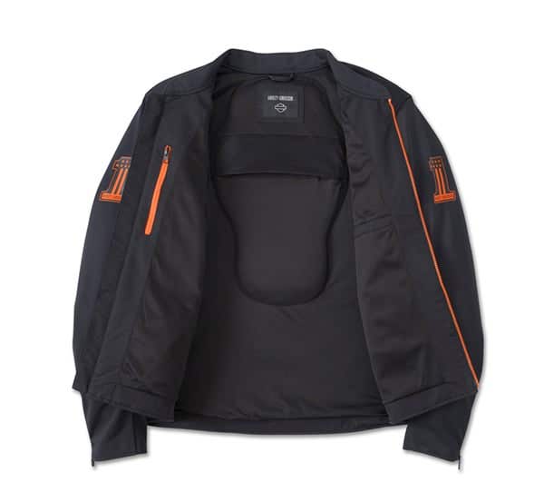 HARLEY-DAVIDSON MENS ZEPHYR 2.0 MESH RIDING JACKET