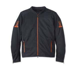 HARLEY-DAVIDSON MENS ZEPHYR 2.0 MESH RIDING JACKET