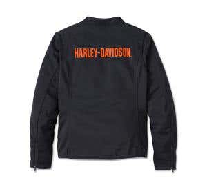 HARLEY-DAVIDSON MENS ZEPHYR 2.0 MESH RIDING JACKET